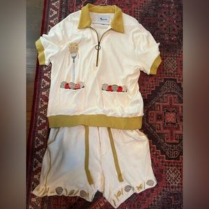 Tombolo ‘Vongole!’ Cabana (Terrycloth) Set Large